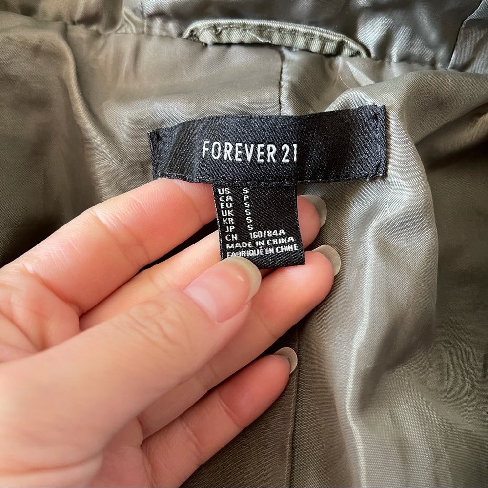 olive jacket - Picture 4 of 4